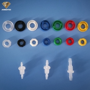 ข้อต่อแบบ Barb ตัวผู้ต่อกับตัวเมีย ขนาด 5/16 นิ้ว เกลียว UNS NA พร้อมน็อต  แบบติดตั้งบนแผงพลาสติก  ข้อต่อลดขนาดสำหรับท่อ - Product Image 6