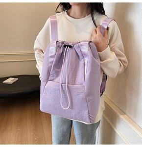 Sac à dos de sport décontracté minimaliste pour femme RUIQUWIN, sac à main zippé multifonctionnel, imperméable, léger, 22L, pour voyage - Product Image 3