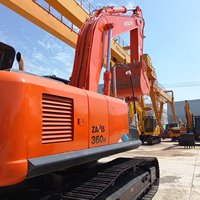 Excavatrice sur chenilles Hitachi ZX360H d'occasion à faible nombre d'heures de fonctionnement, godet de 1,7 m, poids opérationnel de 36 tonnes, force de creusement puissante pour carrière et travaux en vrac