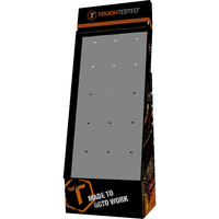 Karton Display Rack mit Peg Hook für Grußkarten Telefon zubehör Postkarten Schlüssel anhänger