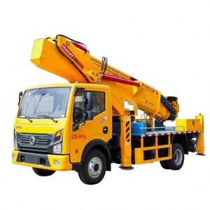 Vehículo Aéreo de Trabajo Dongfeng con Plataforma de 8 Secciones y 36 m, Especial para Mantenimiento de Energía Eléctrica, Alumbrado Público y Paredes Exteriores - Product Image 1