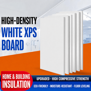 Panel <span class=keywords><strong>Extruido</strong></span> de XPS Blanco de Alta Densidad para Manualidades, Calefacción por Suelo Radiante, Aislamiento de Techos y Pisos - Product Image 1