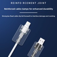 Protection de câble de données pour iPhone avec support Deca Core CDMA, résistante aux chutes