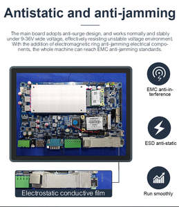 15,<span class=keywords><strong>6</strong></span> Zoll Rahmenloser Aluminium RK3288 CPU Lüfterloser 4GB VGA Touchscreen Industrieller <span class=keywords><strong>Android</strong></span> All-in-One Panel-PC <span class=keywords><strong>Computer</strong></span> IP65 - Product Image 4