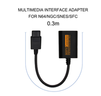 Nouveau stock suffisant vente chaude 720P convertisseur de commutateur vers câble vidéo HDTV séparateur pratique Console de jeu Conversion accessoires de jeu pour N64 SNES NGC SFC