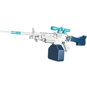M249ของเล่นปืนฉีดน้ำไฟฟ้าเด็ก M249วันหยุดฤดูร้อนกลางแจ้งบิ๊กที่มีสีสันปืนฉีดน้ำของเล่น - Product Image 1