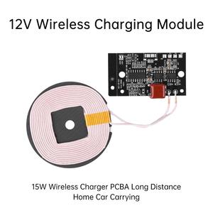 15W <strong>Wireless</strong> Fast Charging Module Vehicle 12V <strong>Wireless</strong> Charging Module <strong>Transmitter</strong> Module Circuit <strong>Board</strong> - Product Image 2