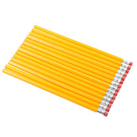 BECOL Vente en Gros Fournitures Scolaires, Crayons HB Standards en Bois avec Logo Personnalisé Imprimé pour Enfants