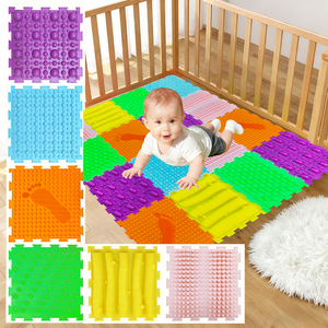 Refleksologi berjalan kaki piring pijat Pad tidur perbaikan sirkulasi darah sensorik bermain jalan untuk bermain Game - Product Image 2