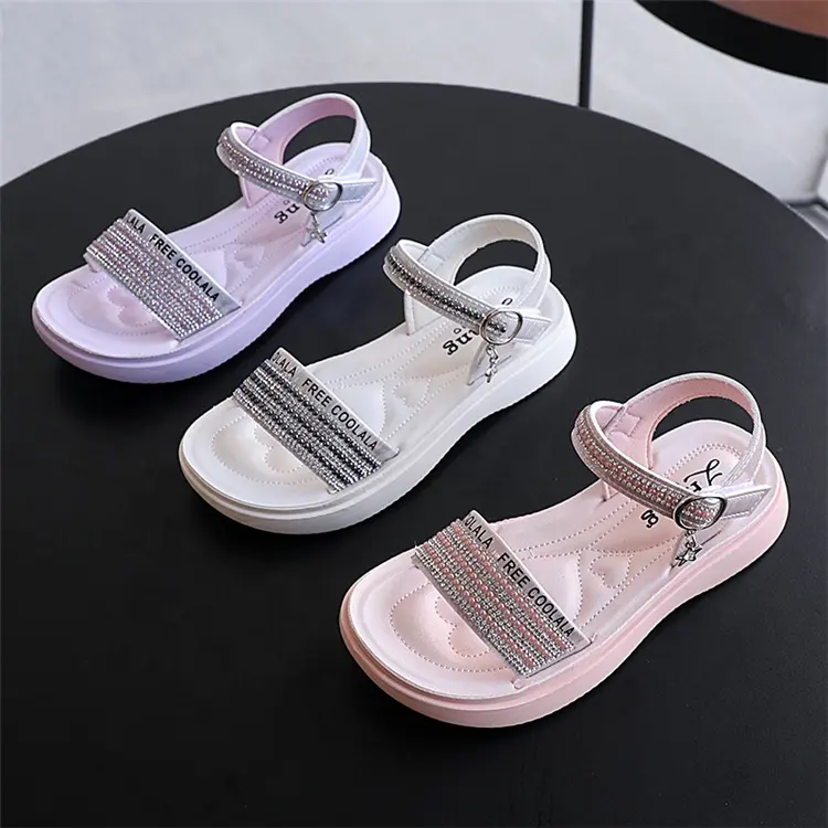 2022 fabbrica all'ingrosso nuovo stile neonate sandali bambini calzature scarpe ragazza bambini sandali per ragazze