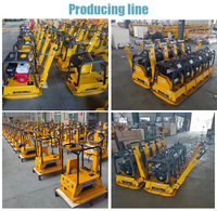 Compacteur de plaques réversible pour sol FPC160, 160 kg