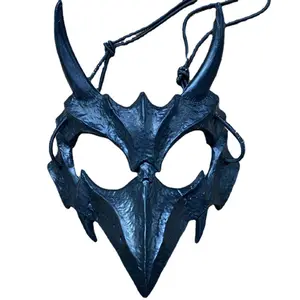 Оптовая продажа, пластиковая маска в форме кости для Хэллоуина, вечеринки, костюма, реквизит, маски животных