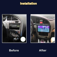 9 pouces Android 12 pour Hyundai Elantra 2003 - 2006 Autoradio Navigation GPS BT Autoradio Vidéo No 2din DSP AHD WIFI Multimédia 4G