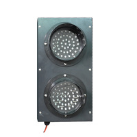 Lampu Sinyal Lalu Lintas Jalan Kecil LICHO LED Tabung 100MM IP65 12V Konstruksi Logam