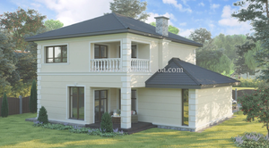 Casa de contenedores modulares de acero ligero de alta calidad, casa móvil lista para usar a prueba de agua, <span class=keywords><strong>mansión</strong></span> de estilo Casas De Verano de <span class=keywords><strong>3</strong></span> dormitorios - Product Image 5