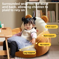 Nouveau Canapé Fauteuil Bébé en Tissu Doux Épaissi, Design Moderne avec Espace Détente pour Enfants