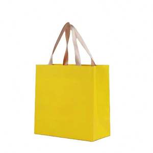 Bolsas de Compra de Papel Kraft Ecológicas Personalizadas con Diseño a Medida e Impresión Offset - Product Image 1