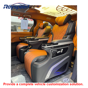 เก้าอี้กัปตันหรูหรา VIP ใหม่เก้าอี้กัปตันที่นั่งอัจฉริยะสำหรับ Vito Metris Sprinter ALPHARD velfire HIACE ที่นั่ง MPV สำหรับ W447 V300 - Product Image 5
