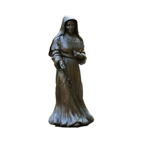 Grave Yard Tombstone Personnalisé Religieux Église Catholique Sculpture Sainte Mère Théodore Guerin Statue En Bronze Coulé
