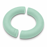Haltères en silicone semi-circulaires antidérapants au toucher doux pour Pilates, salle de sport, studio, vente en gros