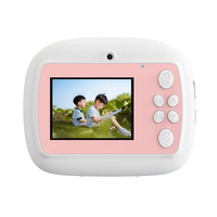 Kamera Digital Nirkabel untuk Anak-Anak, Cetak Foto MicroSD, Hadiah untuk Siswa, Kamera Mainan Anak HD Thermal Instant Print MP3