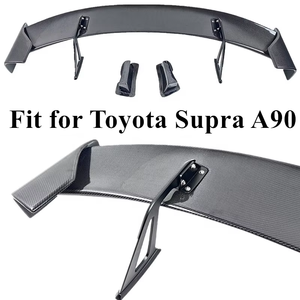 Toyota A90 Carbon için karbon Fiber kuğu boyun kanat arka Spoiler 2019 up - Product Image 2