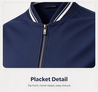 Veste d'hiver unisexe personnalisée grande taille en toile épaisse imperméable avec col montant, style streetwear, fermeture éclair sur le devant, service OEM complet