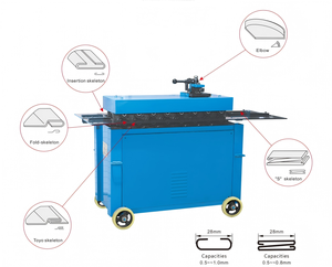 Máquina Formadora de Ductos Metálicos Pittsburgh, Equipo de Conformación de Rollos, Fácil Operación para Construcción y Fabricación, en Venta - Product Image 5