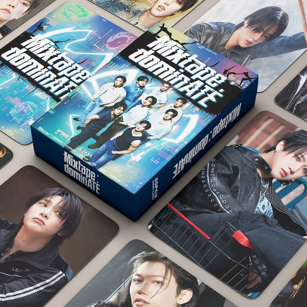 Kpop Photo Card 55pcs/box - Stray Kids MIXTAPE Dominate Lomo Card