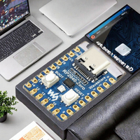 Microcontrolador Raspberry Pi RP2040-Zero, Placa de Desarrollo PICO con Procesador de Doble Núcleo RP2040, Comunicación USB I2C SMD
