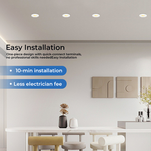 IP44 foco ajustable carcasa cocina CCT impermeable abajo luz <span class=keywords><strong>8W</strong></span> regulable COB empotrada LED luz de techo LED Downlight - Product Image 5