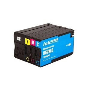 Cartouche d'<span class=keywords><strong>encre</strong></span> couleur compatible pour HP962 HP963 OfficeJet Pro 9010 9015 9020 9025 9029 Imprimantes 962XL <span class=keywords><strong>963XL</strong></span> 964XL 965XL - Product Image 1