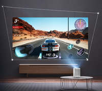 Nouveau projecteur intelligent mini Wurpo X Dangbei Emotn N2, projecteur intelligent domestique, 500 lumens ISO, 1080P, portable, extérieur, haute puissance