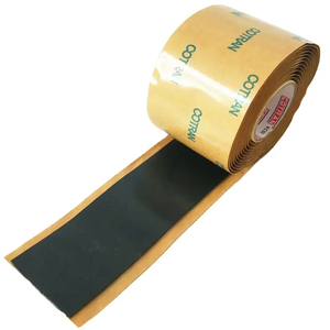 Cinta de Masilla de Goma de Butilo de Doble Cara HUIYING KC80 Cotran Waterseal de Alta Tensión 1kV, 3m, 51mm de Ancho, Negra - Product Image 3