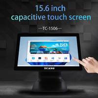 Moniteur industriel de machine pos à écran tactile de 15 pouces
