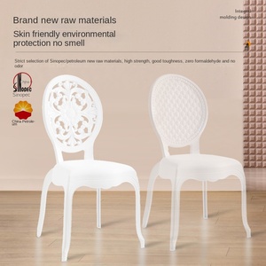 Sedia Moderna <span class=keywords><strong>in</strong></span> Polipropilene con Schienale <span class=keywords><strong>in</strong></span> <span class=keywords><strong>Legno</strong></span> Massello, Sedia Principessa <span class=keywords><strong>in</strong></span> Ferro per Hotel, Sale Banchetti e Matrimoni 20241219 XT - Product Image 2