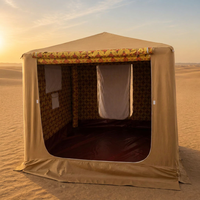 Tente de camping gonflable Brown Desert Air, abri pour 1-2 personnes, tissu Oxford, installation rapide pour les voyages en plein air