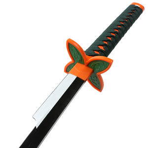 <span class=keywords><strong>Katana</strong></span> de cosplay d'anime <span class=keywords><strong>Rengoku</strong></span> Kyoujurou, lame de <span class=keywords><strong>katana</strong></span> d'anime Demon Slayer, accessoire de cosplay, taille réelle, <span class=keywords><strong>katana</strong></span> japonaise - Product Image 2