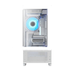 JNP Factory Mid-Tower Desktop Gaming PC Type-C HD Audio Computer <span class=keywords><strong>Power</strong></span> Supply Case con sistema de refrigeración por agua en stock - Product Image 4