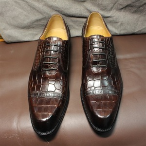 Chaussures Oxford en Cuir Véritable pour Hommes 2026, Bout Pointu, Formelles, à Enfiler, Semelle Intermédiaire en Caoutchouc Isolante Antidérapante, Automne - Product Image 3