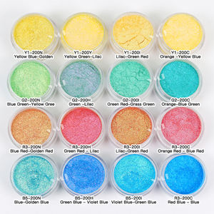 Pigment céramique en poudre de mica titane de qualité cosmétique pour peinture pour ombre à paupières Lipgloss savon bombes de bain - Product Image 4