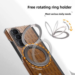 Funda Plegable con Diseño Animal para Z Fold7 y Honor <span class=keywords><strong>Magic</strong></span> V6, con Anillo Magnético y Protección Anticaídas, Material PUTPU - Product Image 2