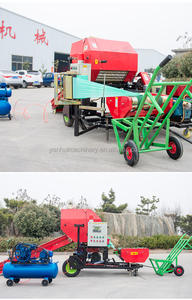 Pequeñas piezas manuales autopropulsadas, paquete de mascotas de hierba redonda cuadrada, máquina empacadora de heno estacionaria en Kenia - Product Image 4