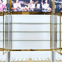 Décoration de boutique de parfums haut de gamme moderne, personnalisable, étagère de magasin de produits de beauté sur mesure, bar à parfums, étagère de magasin de produits de beauté