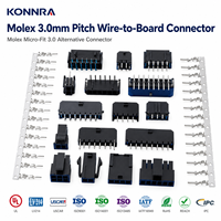 Conector Alternativo Molex Mx3.0, Arnés de Cables Micro Fit Intercambiable, Reemplaza la Carcasa 43645, Reemplaza el Conector 43025