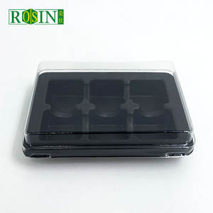 Customized Chocolate Blister Packing <strong>Trays</strong> Black Plastic <strong>Candy</strong> <strong>Tray</strong> Insert for Chocolate - Product Image 5