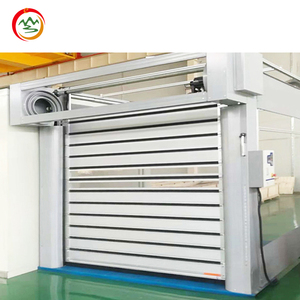 Metalen Hoge Snelheid Spiraal Rolluik Deur Snel Aluminium Geïsoleerde Garagedeuren Beveiliging Magazijn Stalen Roldeur - Product Image 2
