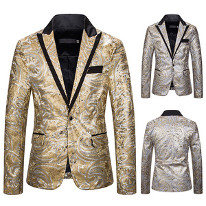 Nieuw Product Promotie Party Prestaties Party Sfeer Mode <span class=keywords><strong>Blazer</strong></span> Jas Mannen - Product Image 3