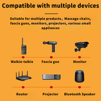 Adaptador de corriente 12V4A para fuentes de alimentación de salida compatibles con la serie 48W Accesorios para monitores Computadoras y pantallas Producción