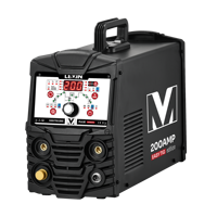 Nouvelle machine à souder TIG à courant continu (DC) pour le nettoyage de l'acier inoxydable de précision, soudeuse pulsée MMA 5 en 1 EASYTIG 200